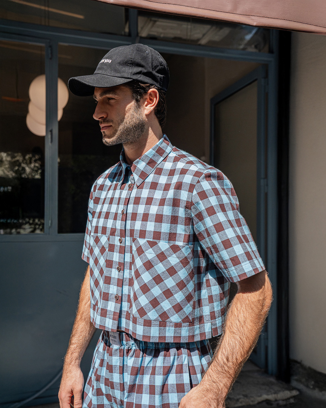 CAMISA WAY CROP CUADERNO BOLD MOCA 1