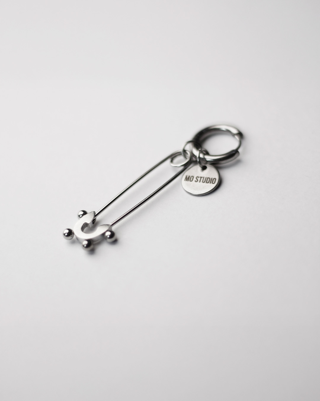 EARRING HOOK STEEL L 1