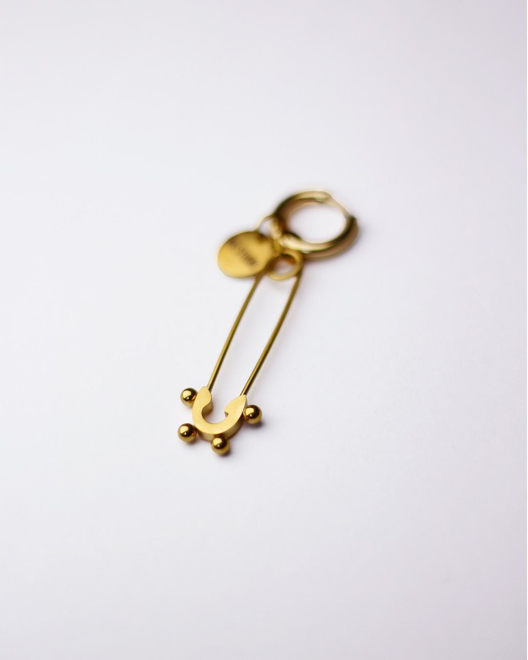 EARRING HOOK GOLD L 3
