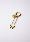 EARRING HOOK GOLD L 3