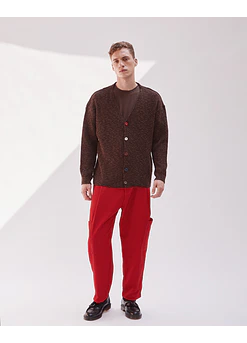 CARDIGAN OCTA MOCA / PRE - ORDER DESPACHO Y RETIRO 20 DE ABRIL