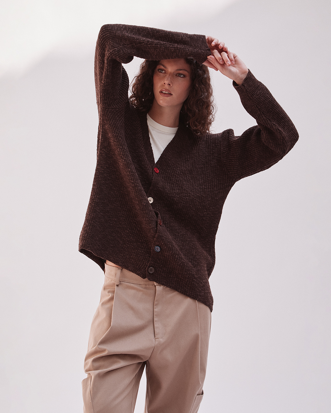 CARDIGAN OCTA MOCA / PRE - ORDER DESPACHO Y RETIRO 20 DE ABRIL 8