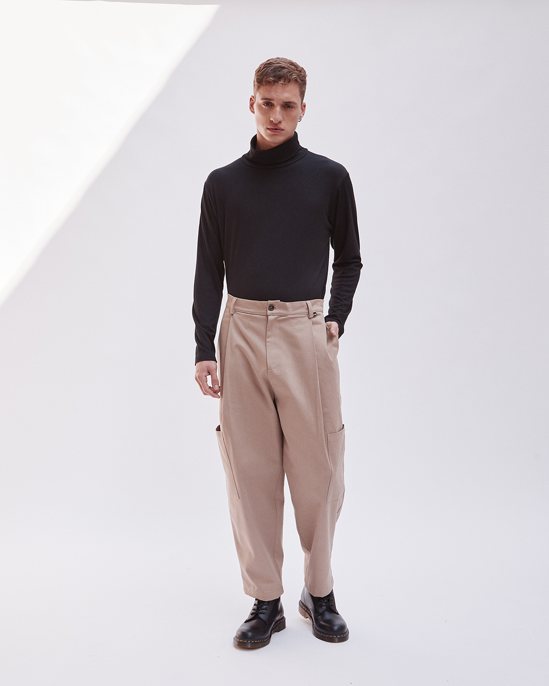 PANTALON RUMI UTILITARIO CAMEL 1