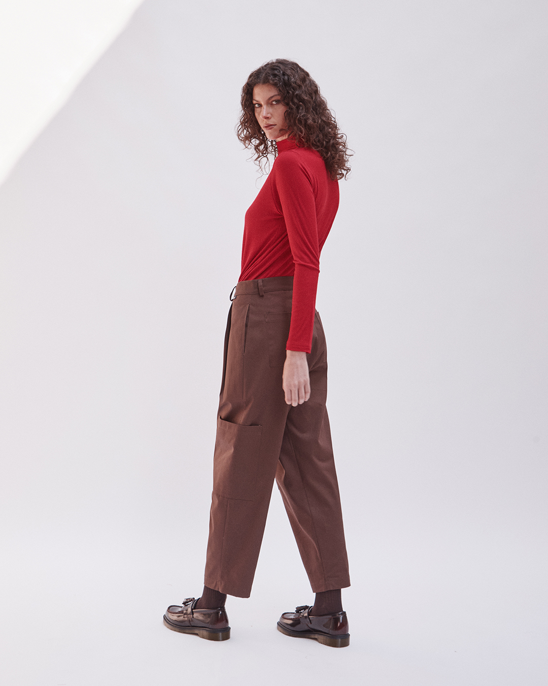 PANTALON RUMI UTILITARIO CAMEL 4
