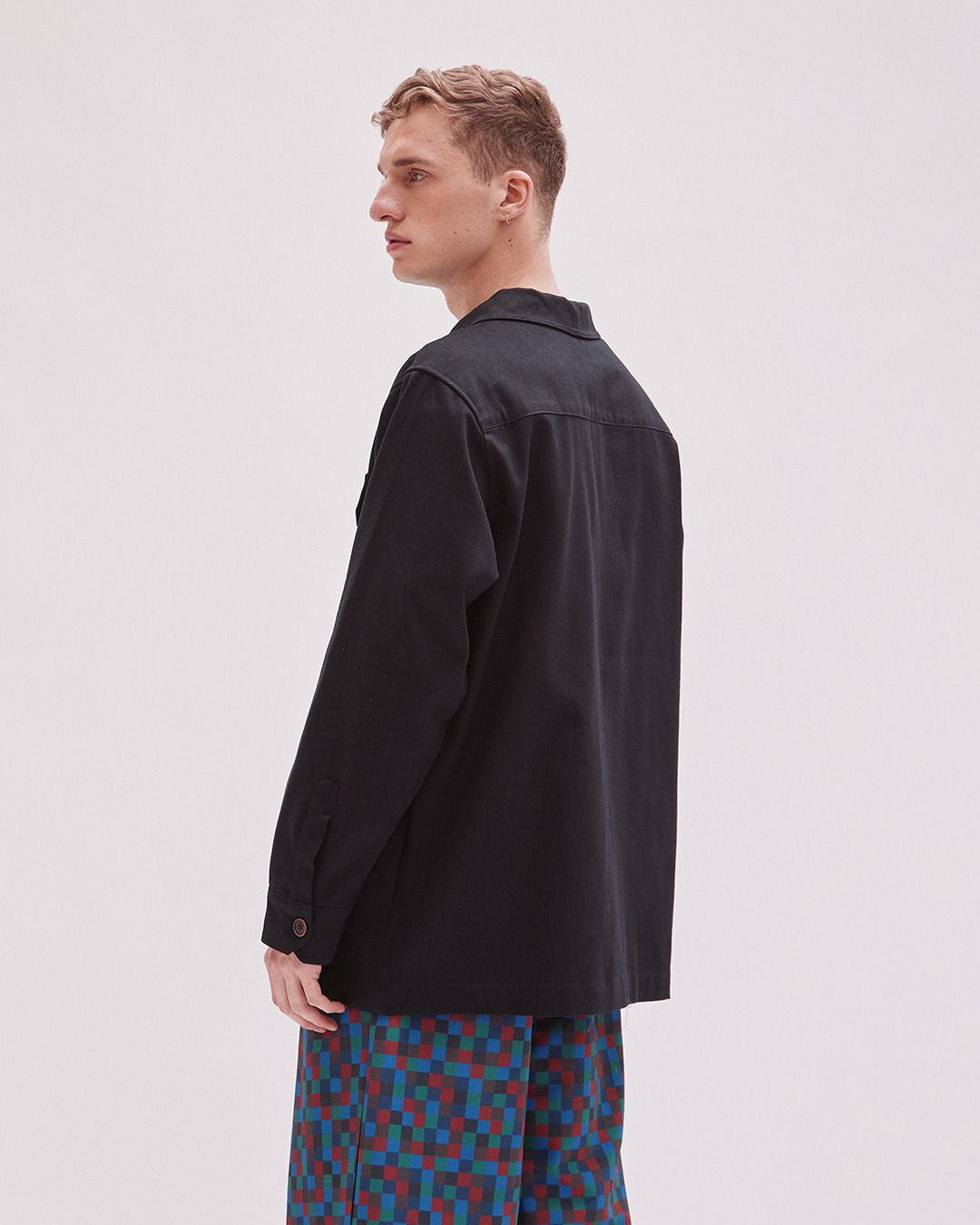 CHAQUETA RUMI UTILITARIA NEGRA  3