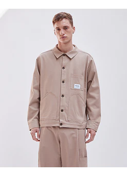 CHAQUETA AWAKI CROP CAMEL