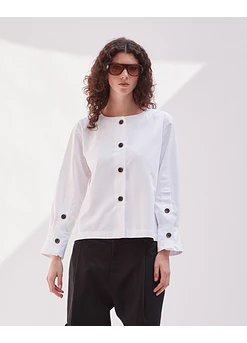 CAMISA TIKA  OFF WHITE 