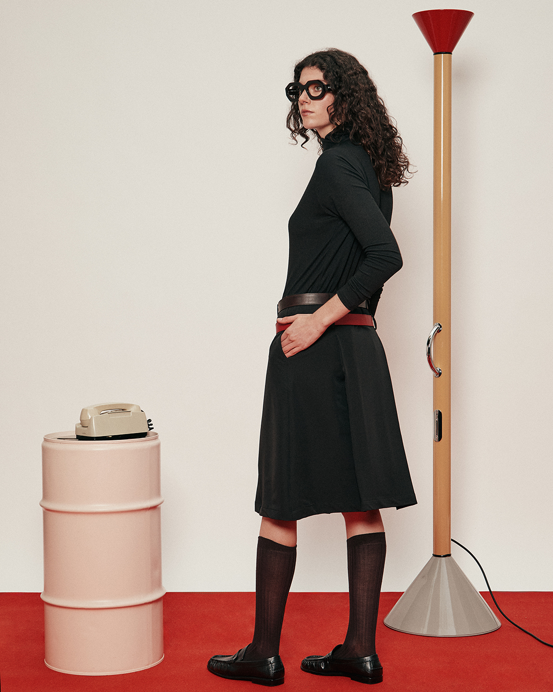 FALDA KILLA STRIP NEGRO 2