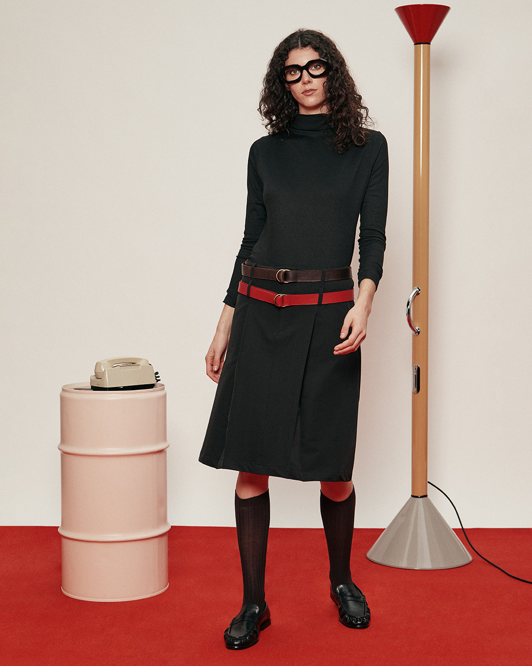 FALDA KILLA STRIP NEGRO 3