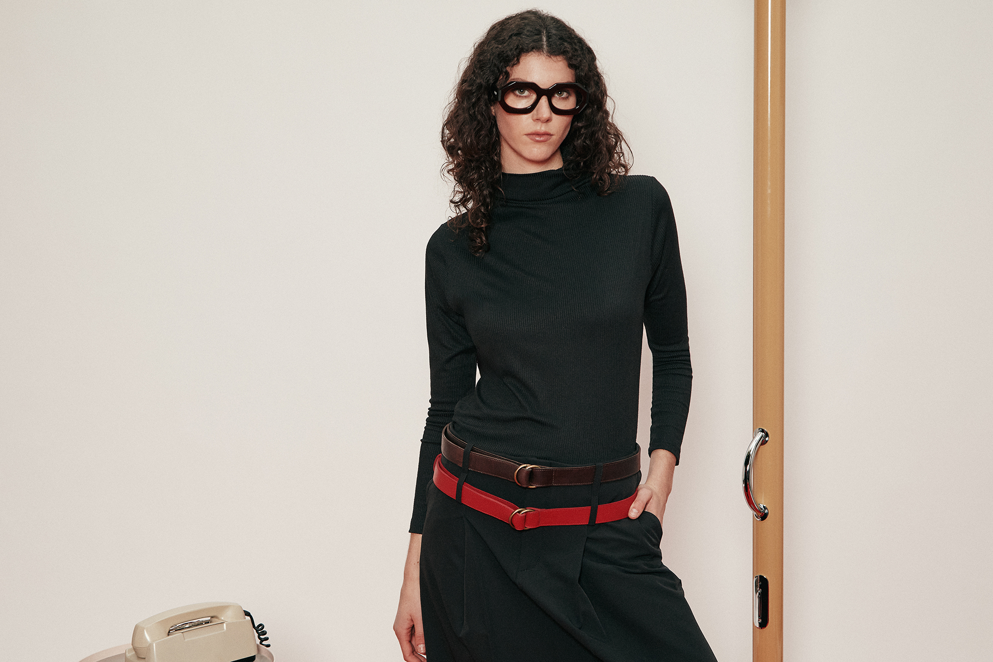 FALDA KILLA STRIP NEGRO 4