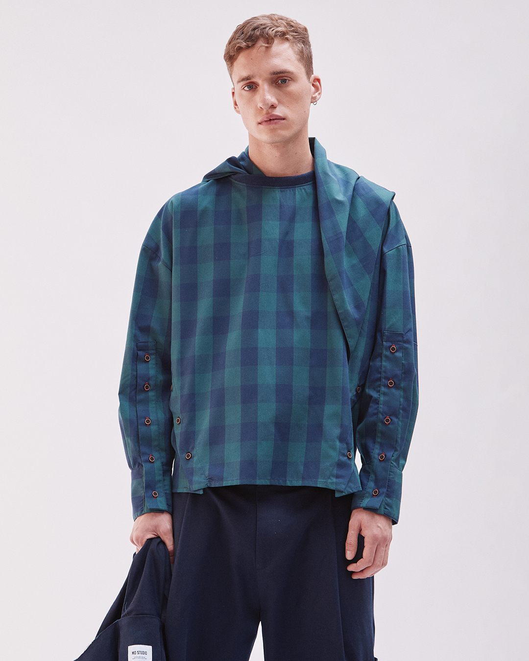 CAMISA ZARTE CUADROS MANGA LARGA 1