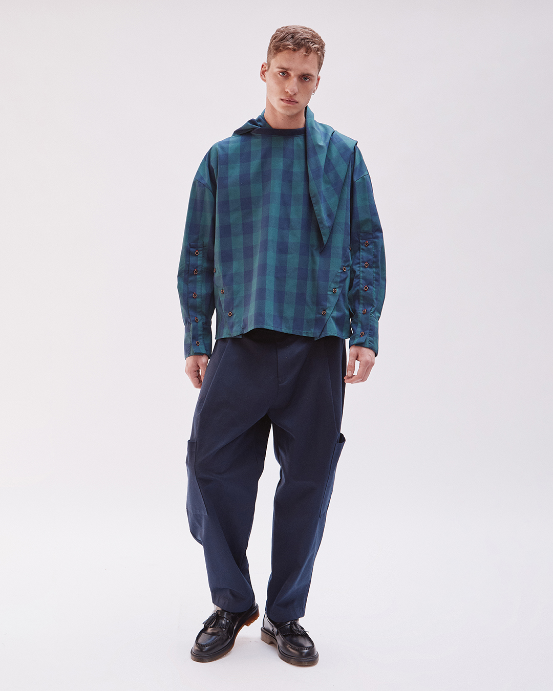 CAMISA ZARTE CUADROS MANGA LARGA 3