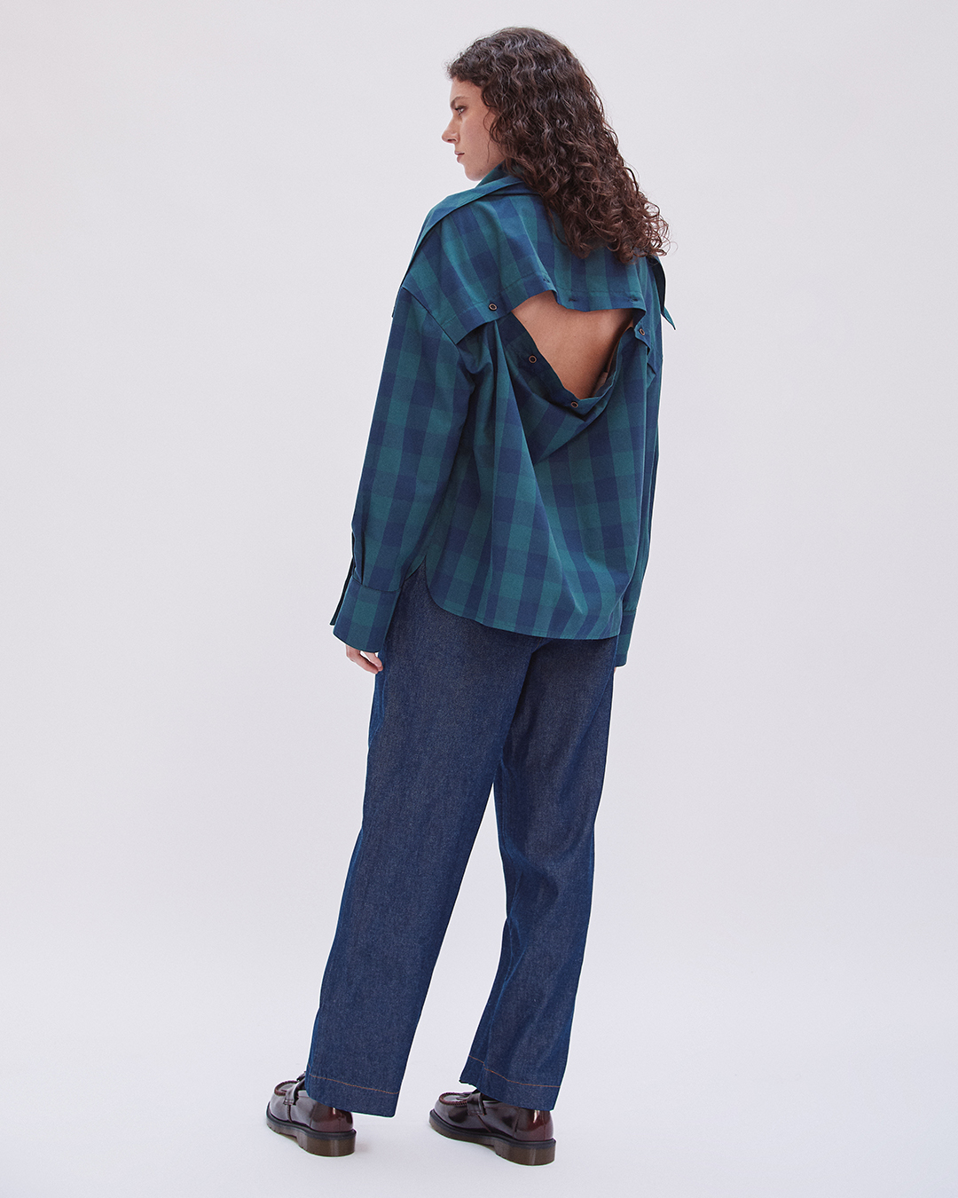 CAMISA ZARTE CUADROS MANGA LARGA 4