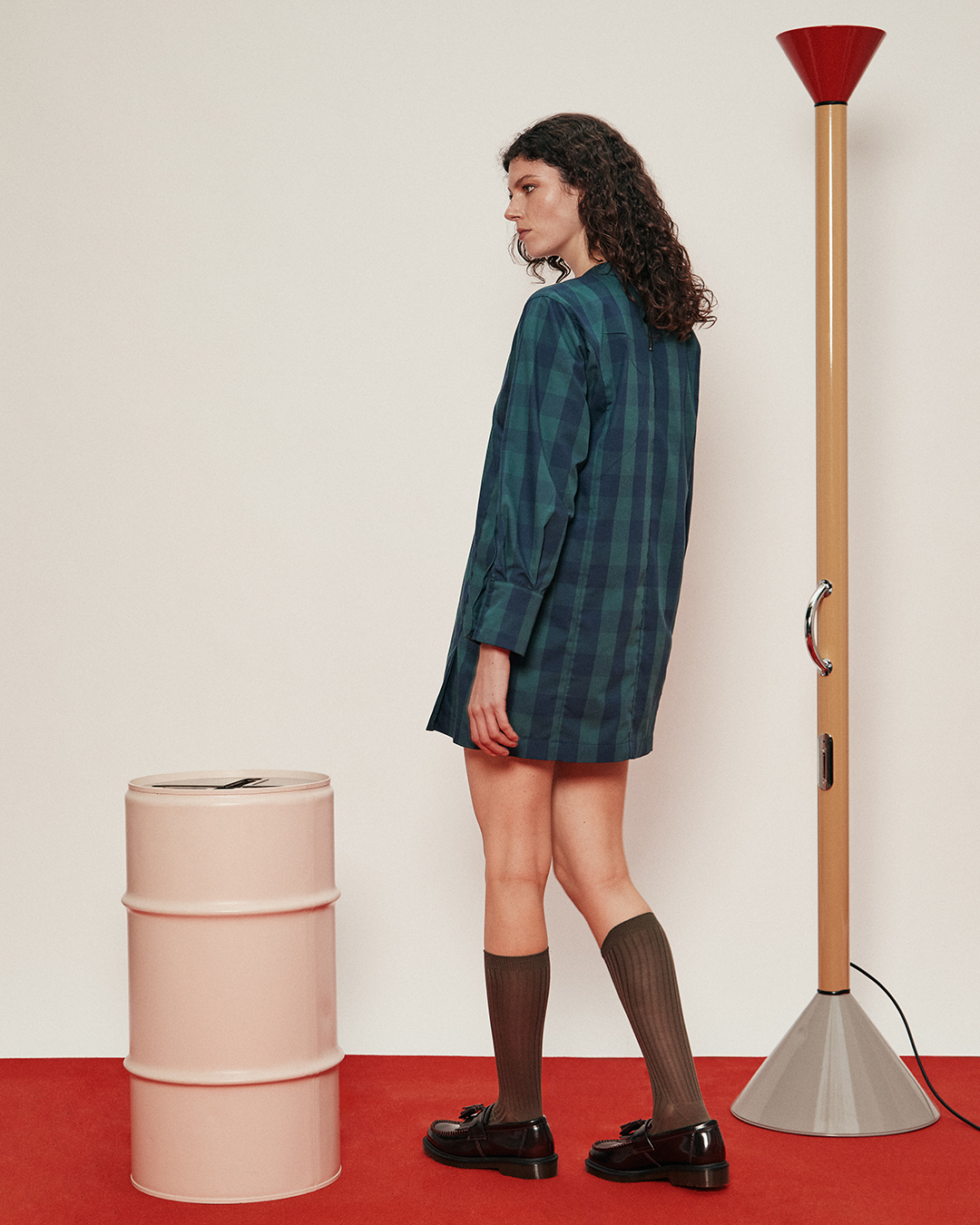 VESTIDO  TABLA CUADROS  2