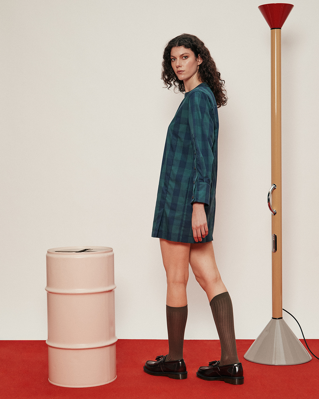 VESTIDO  TABLA CUADROS  5