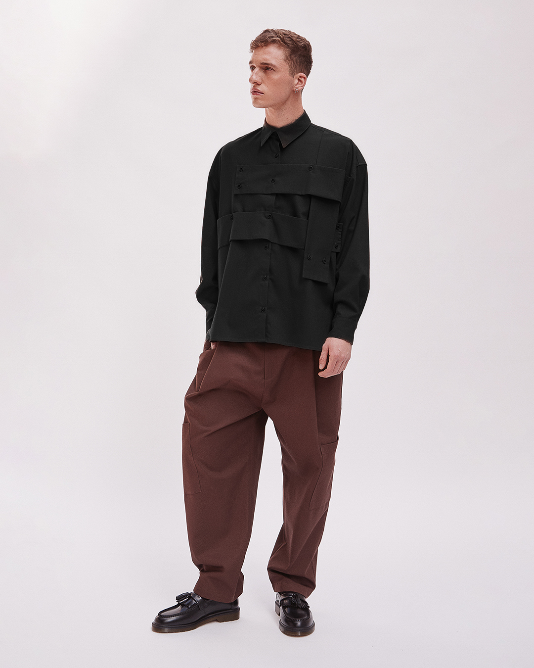 CAMISA TRAMA NEGRA 2