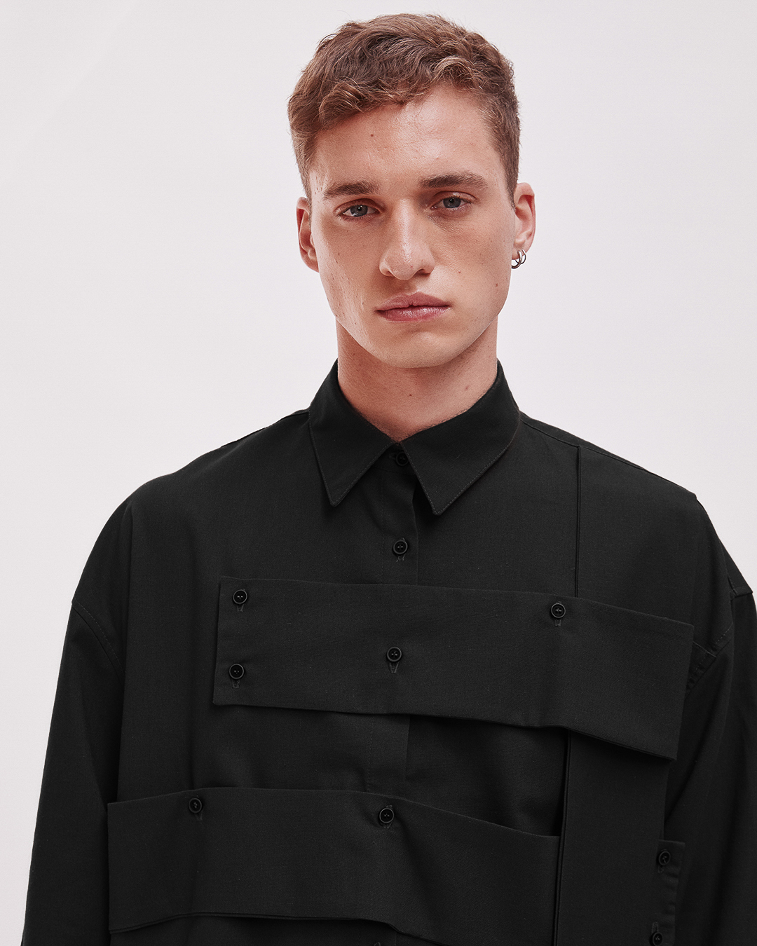 CAMISA TRAMA NEGRA 1