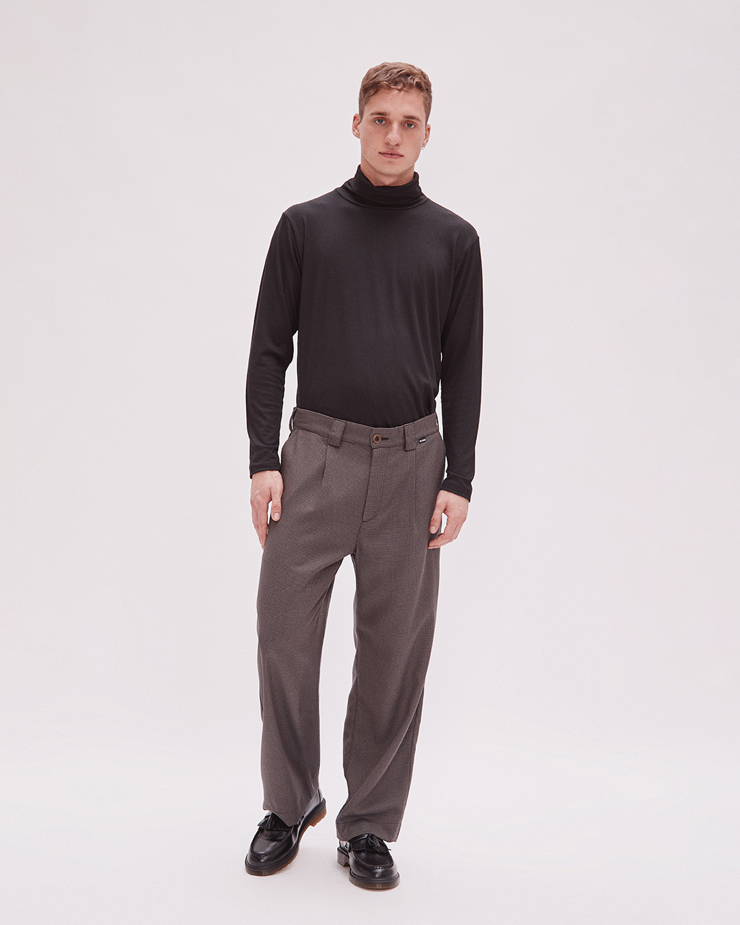 PANTALON AWAKI PIE DE POULE PETIT  1