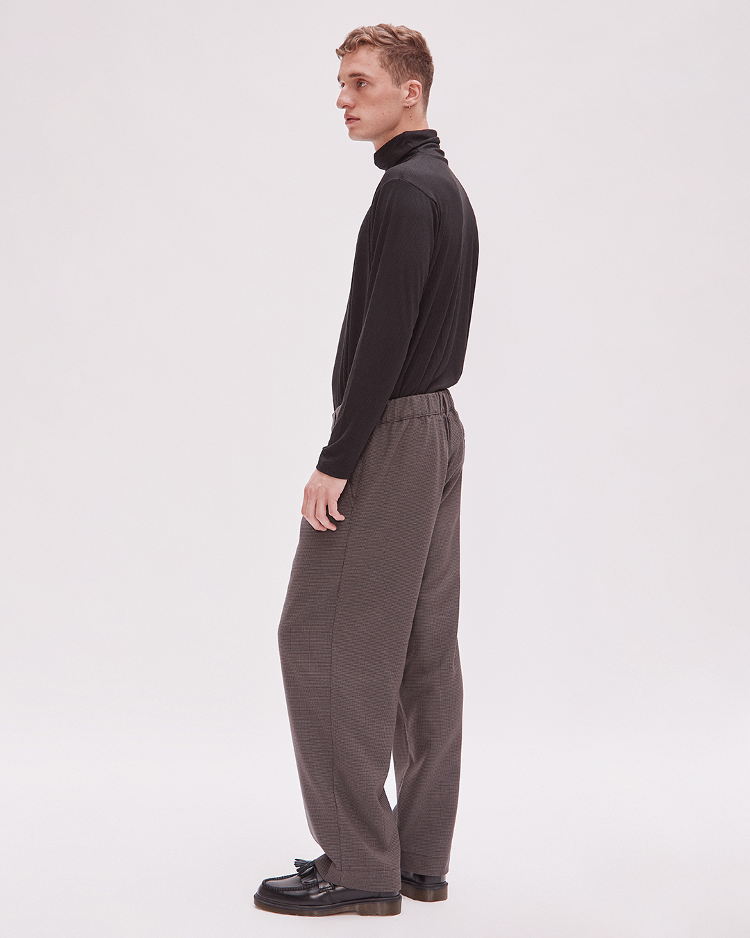 PANTALON AWAKI PIE DE POULE PETIT  3