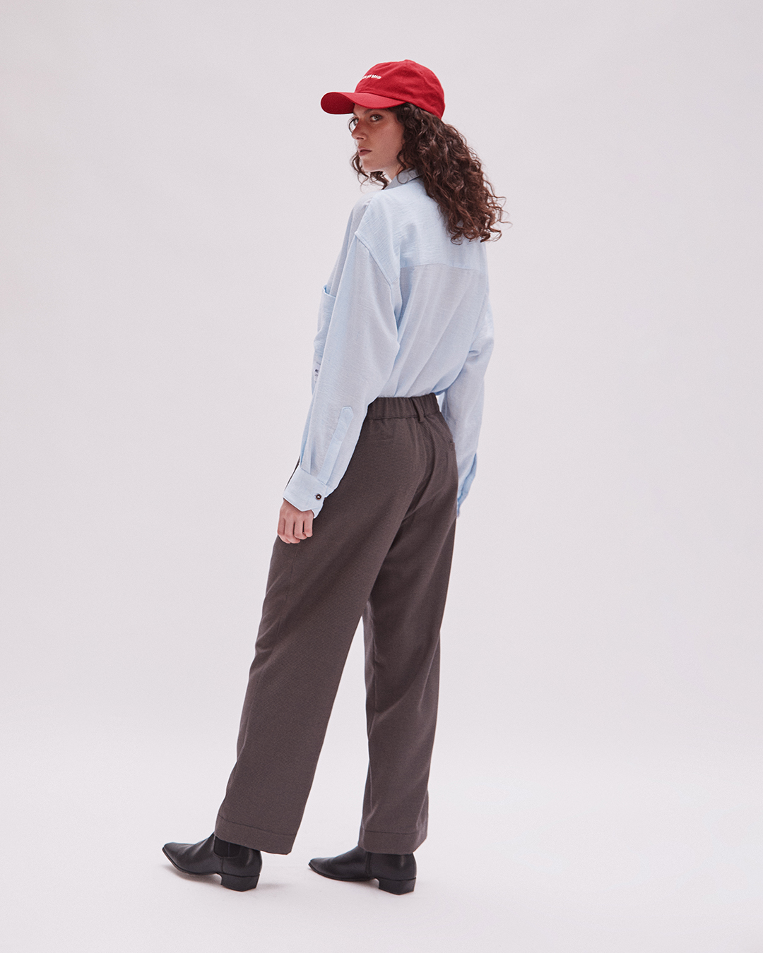 PANTALON AWAKI PIE DE POULE PETIT  4