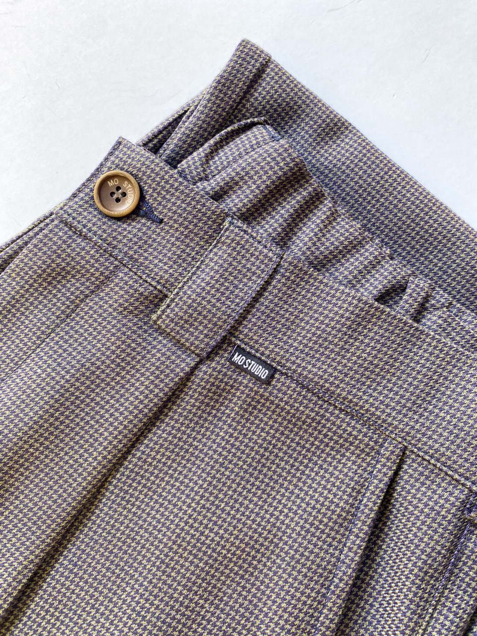 PANTALON AWAKI PIE DE POULE PETIT  5