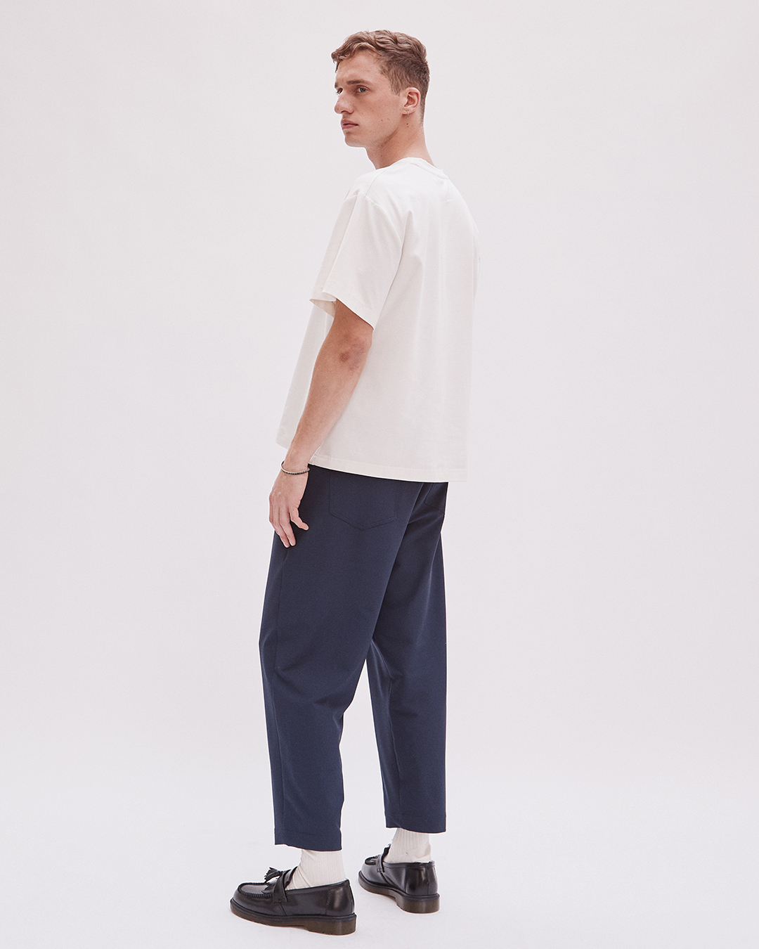 PANTALON OM STRIP MARINO 3