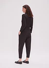 PANTALON OM STRIP NEGRO 5