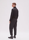 PANTALON OM STRIP NEGRO 6