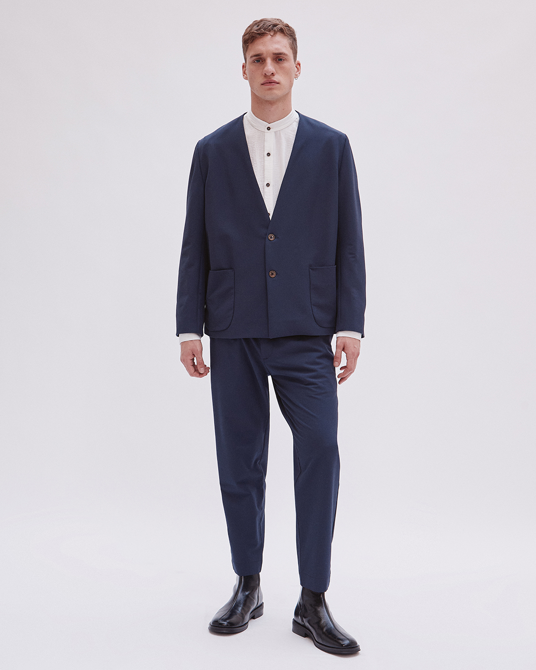 BLAZER ANKA AZUL MARINO 1