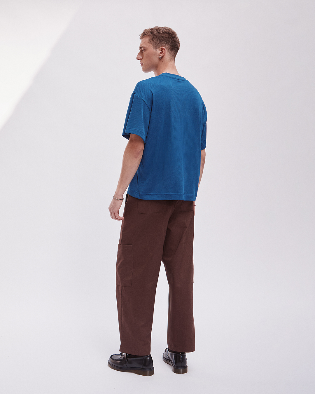 POLERA ATIQ ACANALADA COBALTO 5