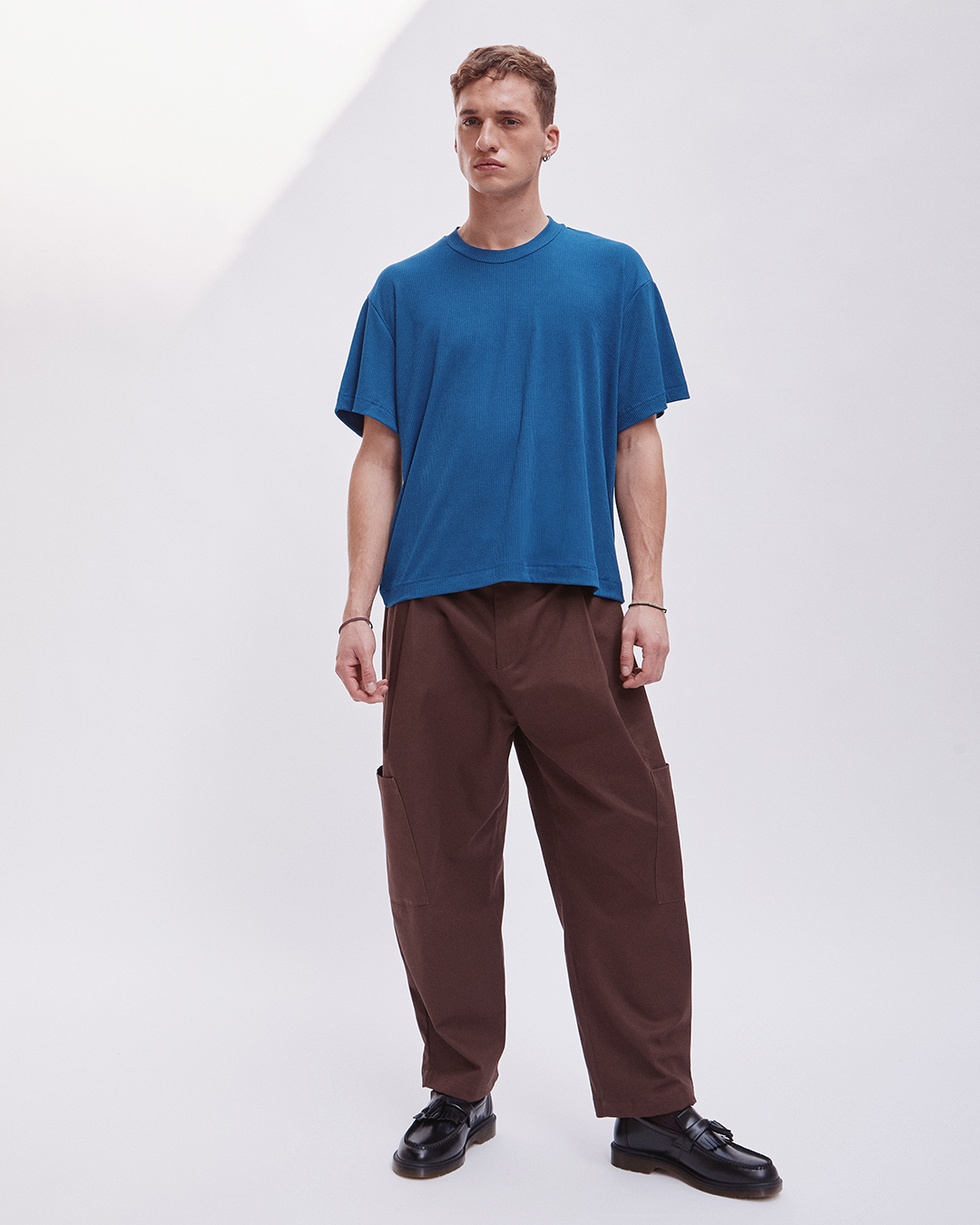 POLERA ATIQ ACANALADA COBALTO 4