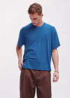 POLERA ATIQ ACANALADA COBALTO 1