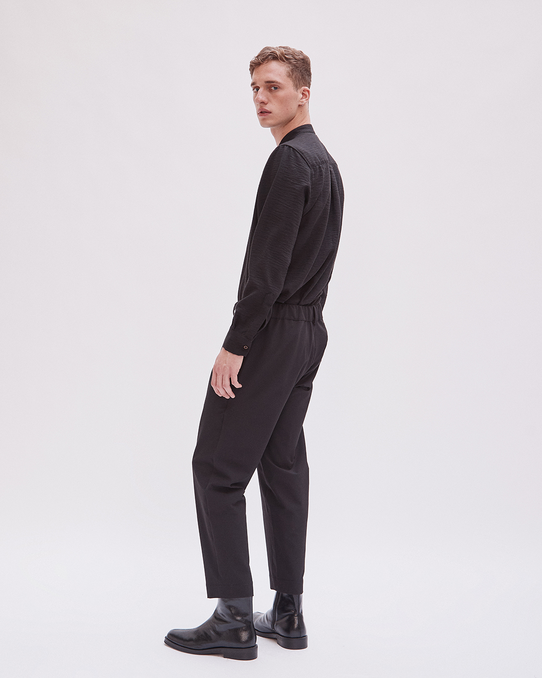 PANTALON NEGU STRIP NEGRO 2