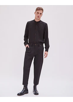 PANTALON NEGU STRIP NEGRO