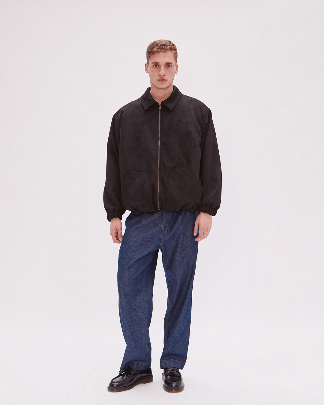 BOMBER KILLA SUEDE NEGRO 6