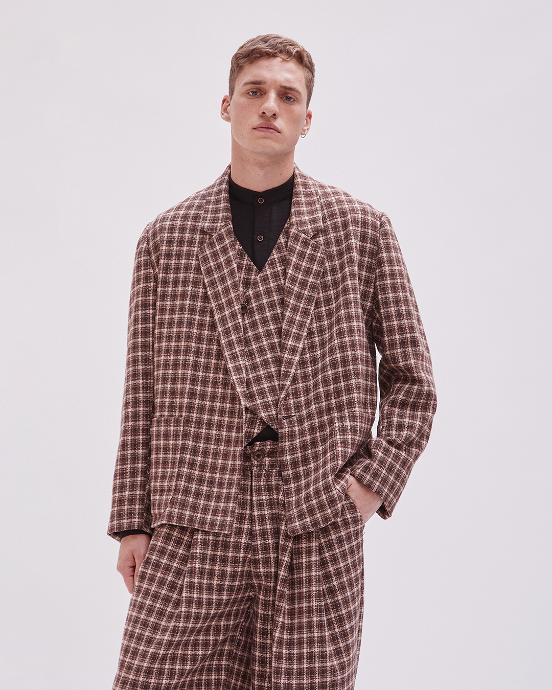 BLAZER ANKA SOLAPA TARTAN 1