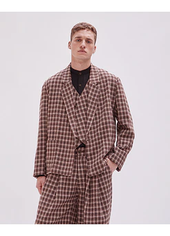 BLAZER ANKA SOLAPA TARTAN