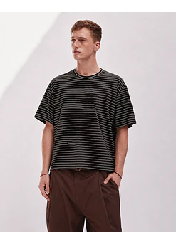 POLERA ATIQ STRIPES BW