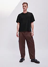 POLERA ATIQ ACANALADA NEGRA 2