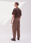 PANTALON RUMI TARTÁN MOCA 3