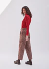 PANTALON RUMI TARTÁN MOCA 4