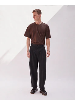 PANTALON RUMI FRANELA NEGRO