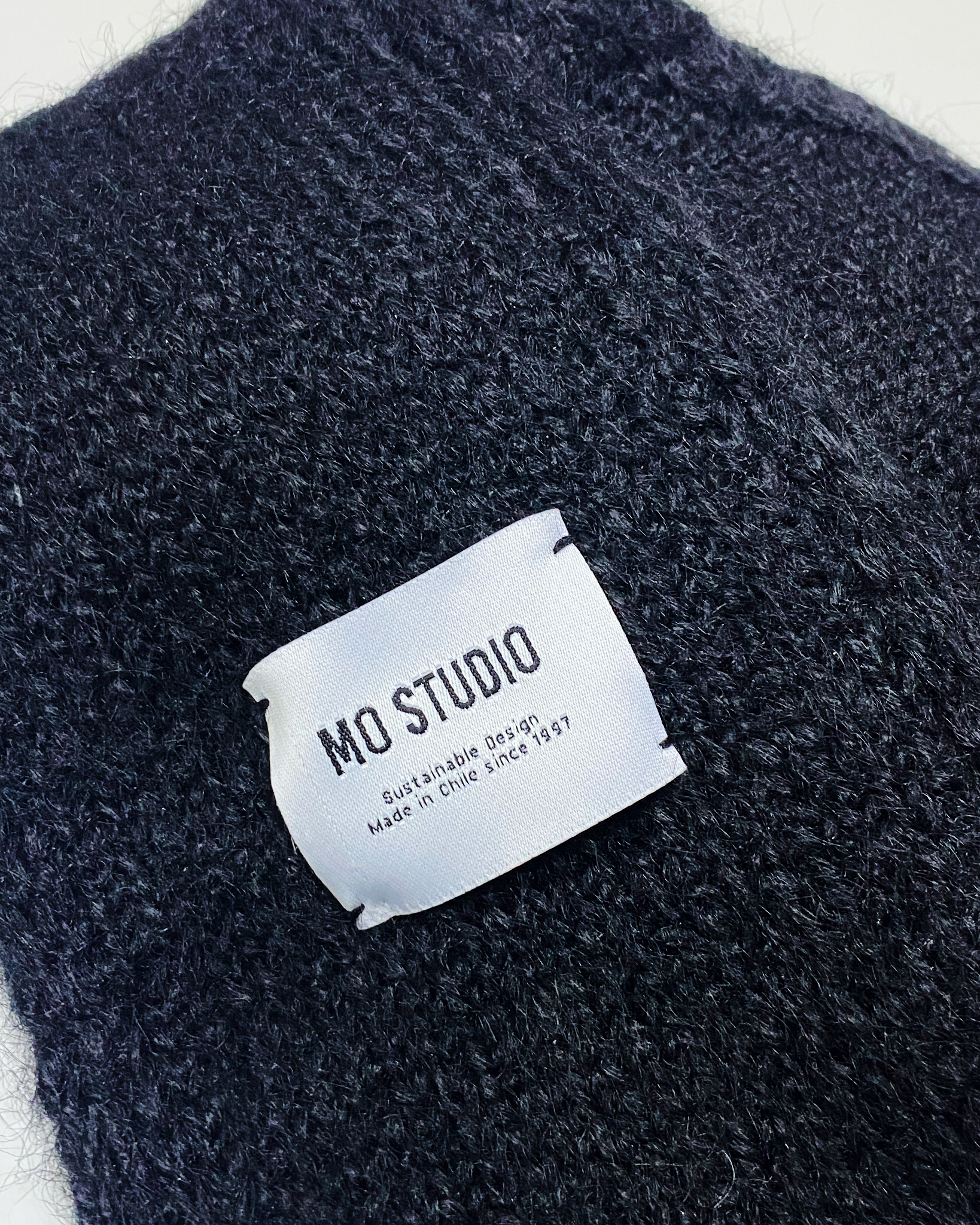  BUFANDA SLIM NEGRA 1