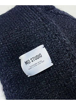  BUFANDA SLIM NEGRA