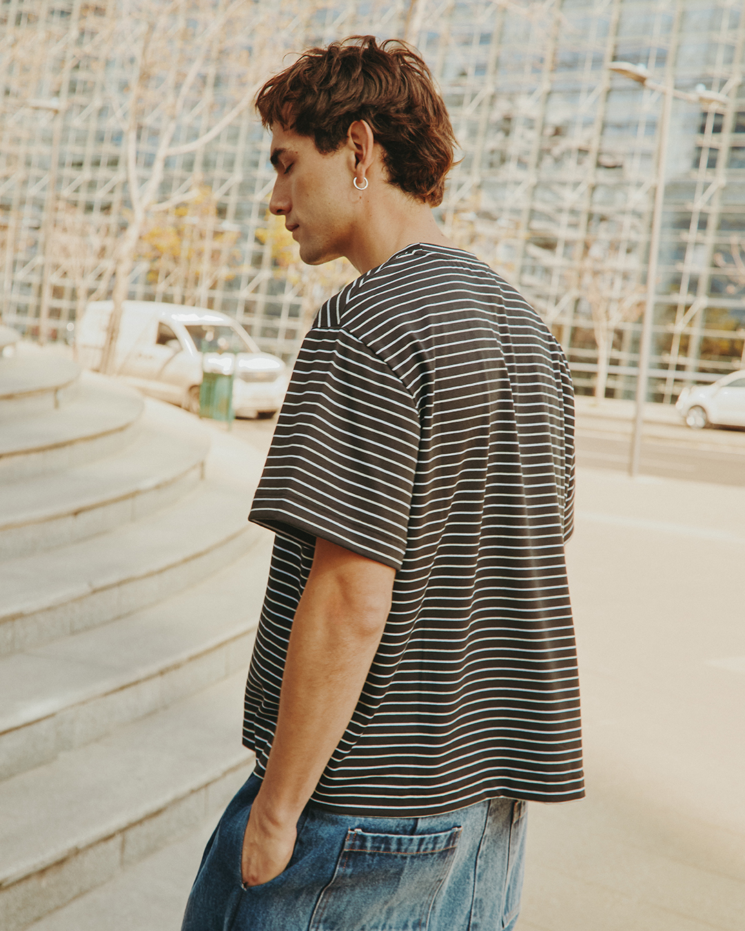 POLERA ATIQ STRIPES BW 3