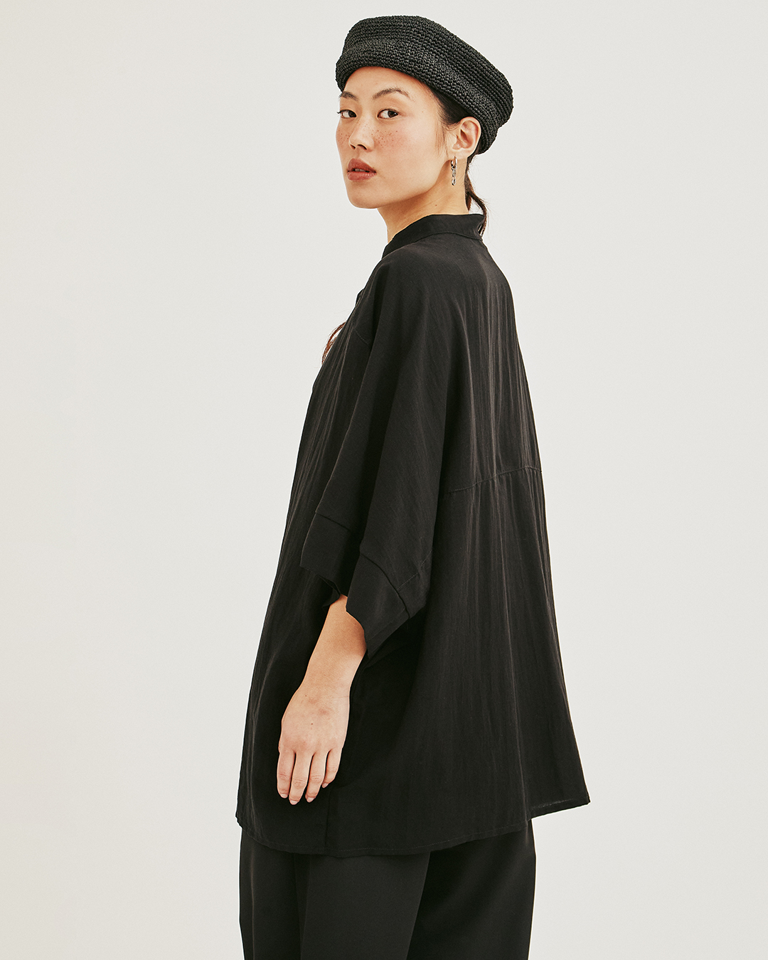 CAMISA ALBAR TWILL NEGRO 4
