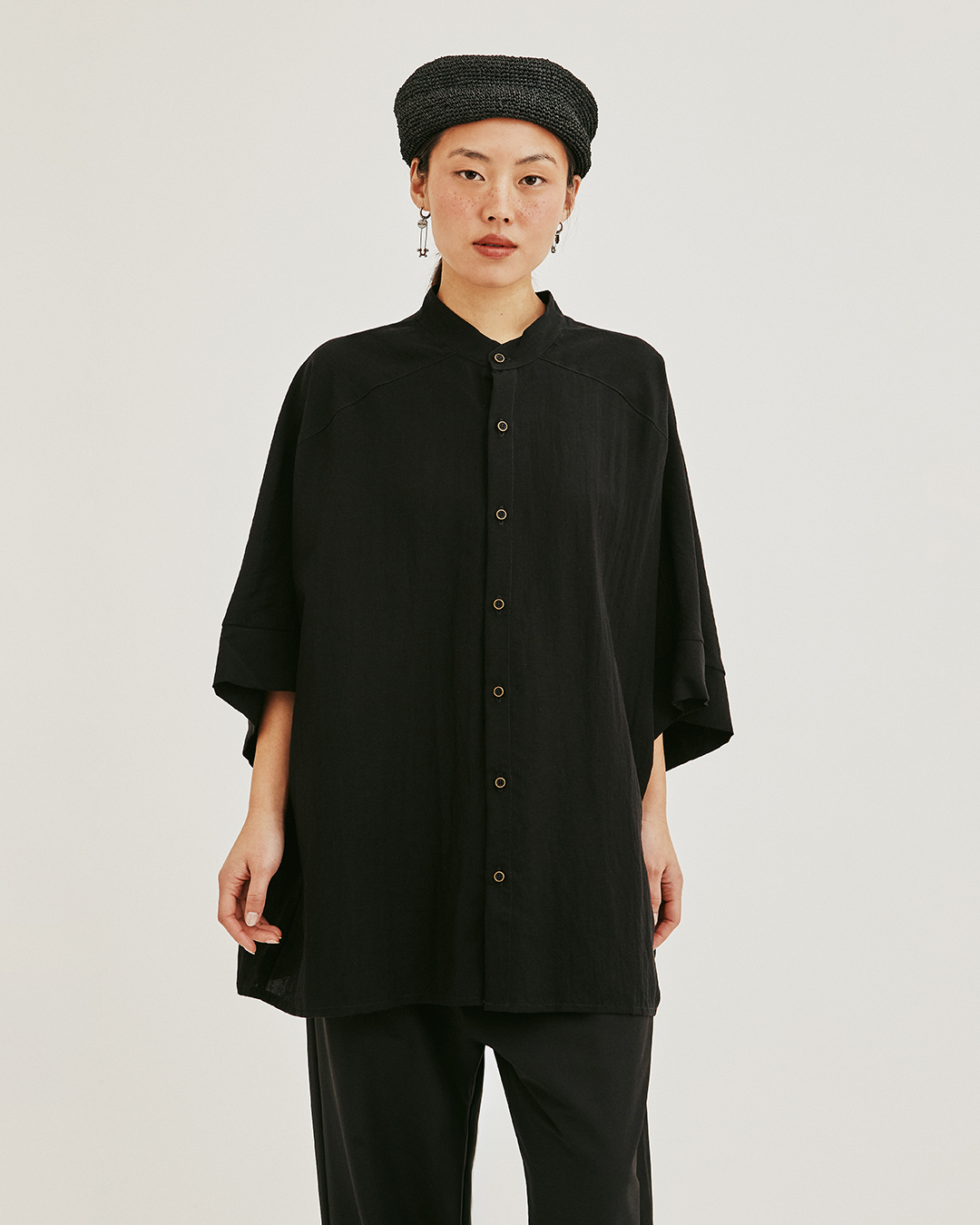CAMISA ALBAR TWILL NEGRO 6