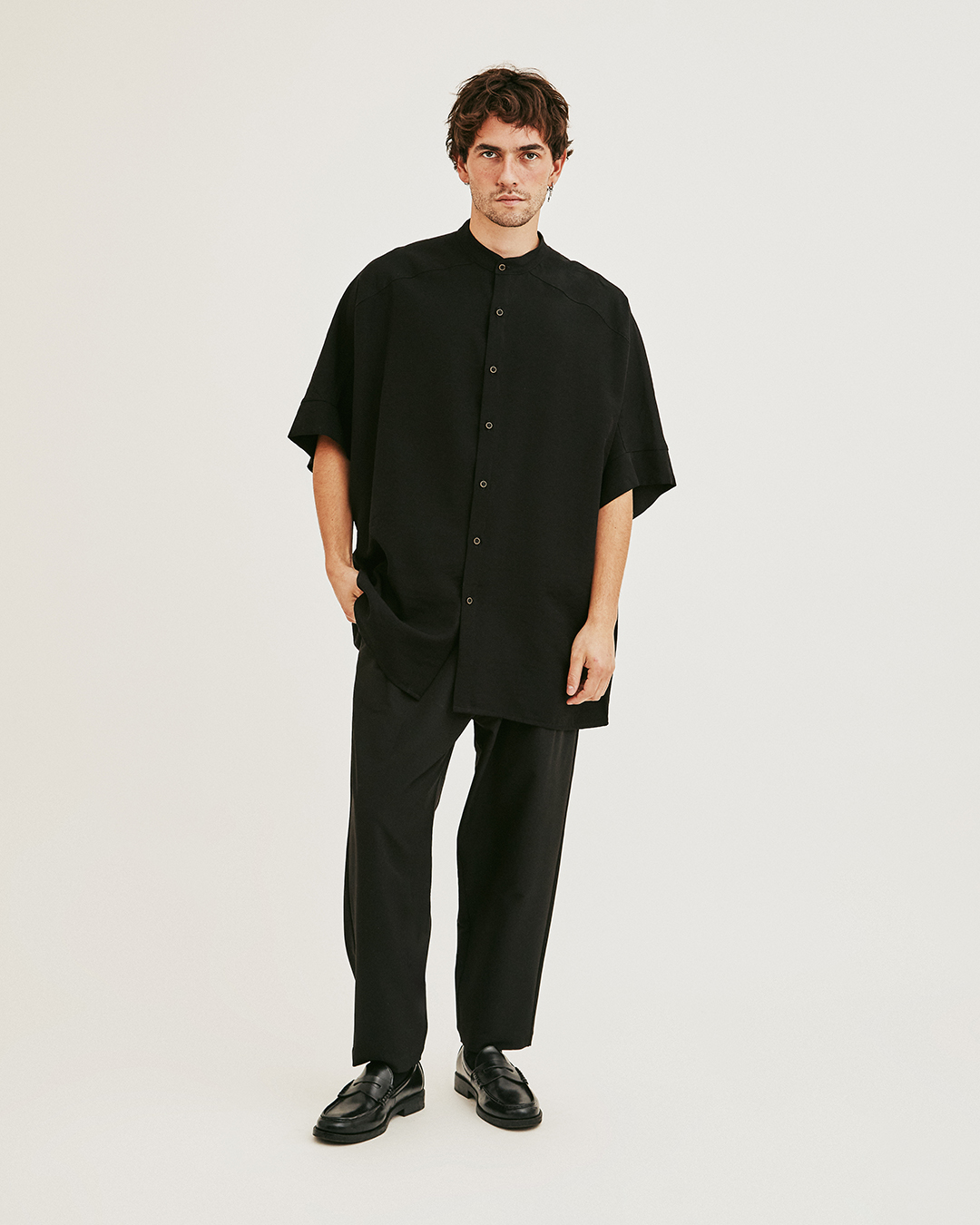 CAMISA ALBAR TWILL NEGRO 5