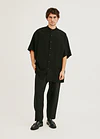 CAMISA ALBAR TWILL NEGRO 5