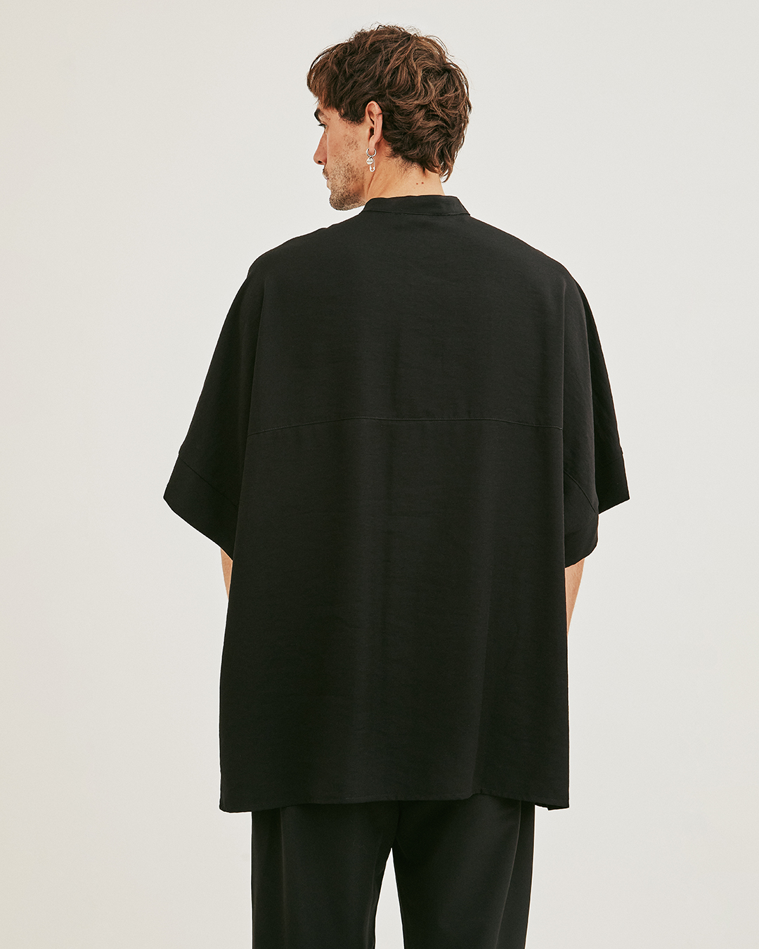 CAMISA ALBAR TWILL NEGRO 3